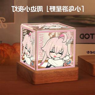 碧蓝档案周边小鸟游星野天童爱丽丝霞泽美游十六夜野乃小夜灯摆件