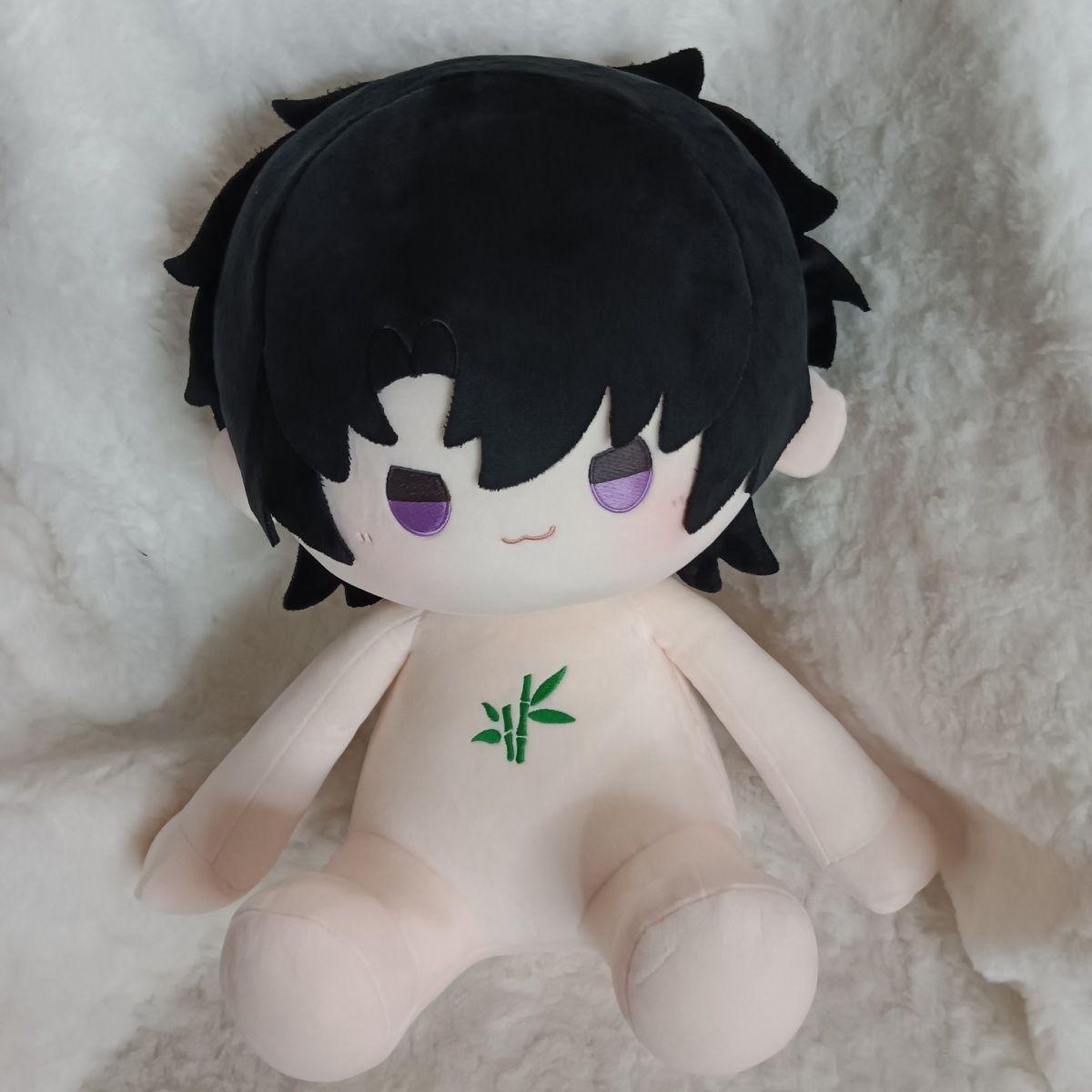 斩神沈青竹原创我在精神院学斩神周边同人沈青竹属性40CM棉花娃娃