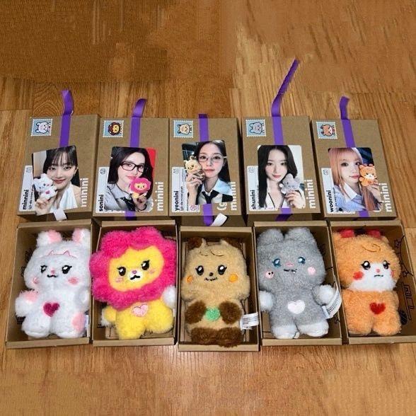 新款GIDLESWAYKLAXON田小娟宋雨琦钥匙扣娃娃挂件发完10cm