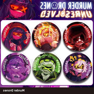 无机杀手Murder Drones动画周边徽章n宝uzi宝胸针吧唧同人谷子V宝