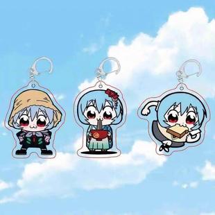 EVA新世纪福音战士绫波丽周边钥匙扣可爱书包挂件创意礼品送朋友