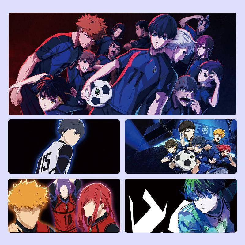 蓝色监狱鼠标垫键盘垫洁世一蜂乐回糸师凛Blue Lock桌垫动漫周边