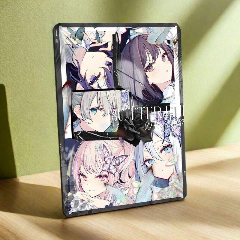 世界计划多彩舞台25时朝比奈真冬周边新款水晶相框简约装饰摆件礼