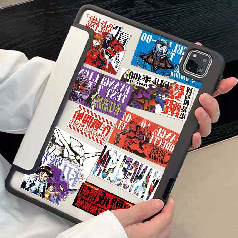 EVA新世纪福音战士明日香贴纸初号机甲光滑面行李箱电脑ipad主机