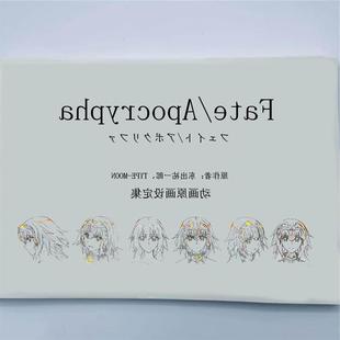 Fate/Apocrypha 动漫 原画设定集线稿 贞德 小太阳 天草 莫德雷特