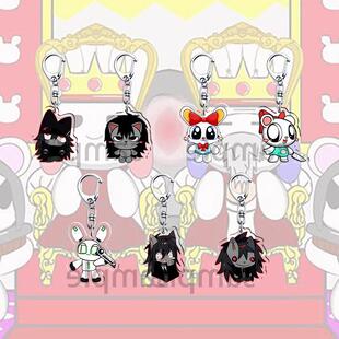 Prettyblood周边压克力钥匙扣冒险游戏周边书包卡通挂件Eluca挂件