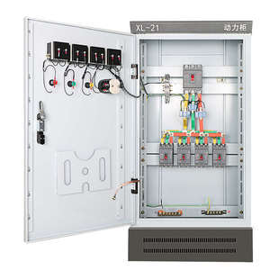动力柜XL21落地柜开关控制柜工地一二三级GGD进出线柜刀闸双电源