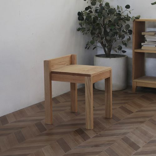 工厂直销实木餐椅红橡椅子现代简约矮靠背椅环保书桌椅餐厅凳子