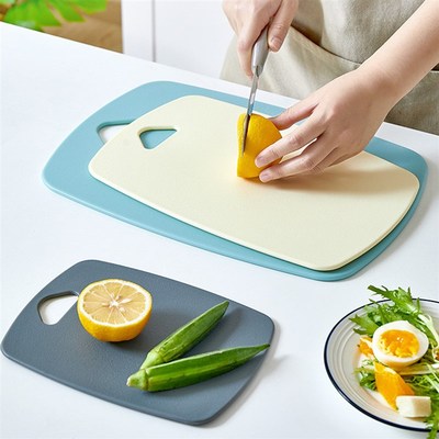 食品级PP塑料砧板套装家用分类水果切菜板辅食方形菜板可悬挂案板