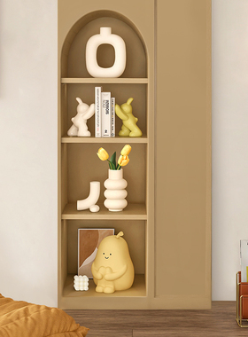 奶油风酒柜装饰品摆件客厅软装摆设玄关电视柜法式风家居饰品套装