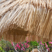 大户外遮阳伞折叠太阳伞沙滩伞稻草伞 茅草伞景区伞花园伞庭院伞