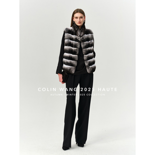 COLINWANG-悠然绅影|奢牌同源双层羊毛英伦绅士通勤显瘦西装裤