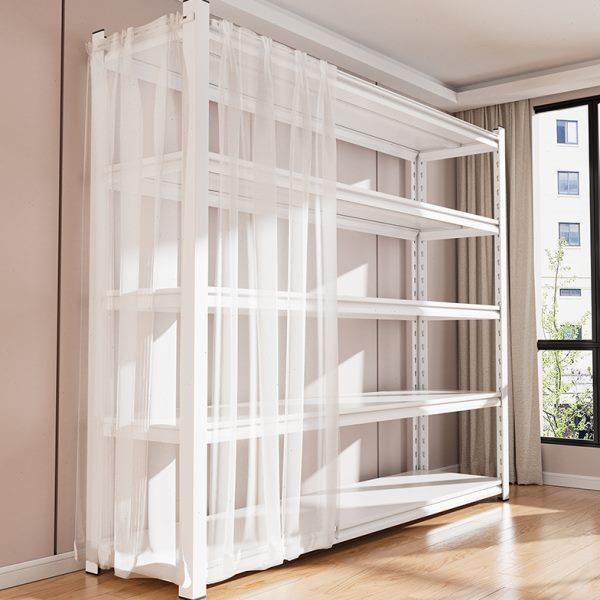 家用多层置物架阳台落地储物架钢制仓储铁架杂物收纳架超市展示架