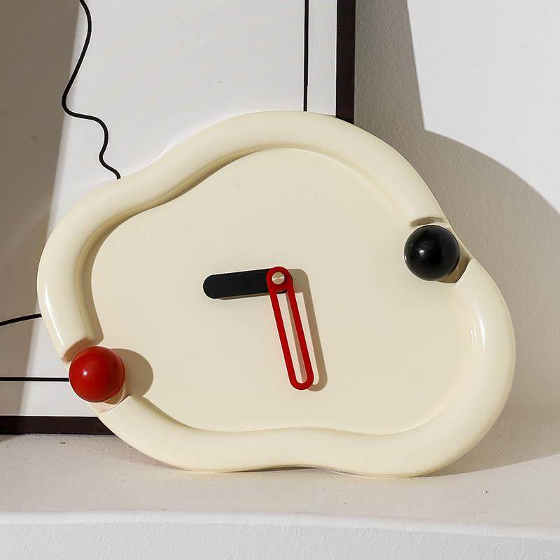 客厅时钟创意时钟装饰入口门入口电视柜时钟桌面装饰品小众高端感,家居饰品,装饰摆件,淘宝优惠券,粉丝福利购,淘宝优惠卷