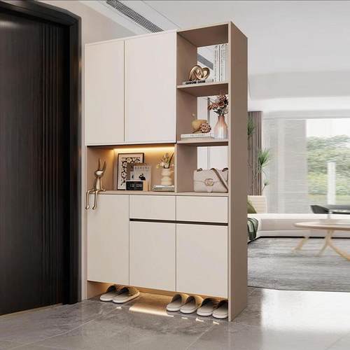 入户玄关柜鞋柜一体靠墙客厅隔断柜简约家用门厅装饰屏风储物柜子