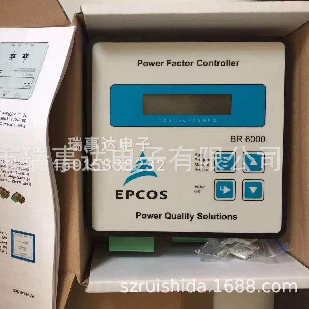 BR6000原装EPCOS爱普科斯BR6000-R12路电容表B44066R6012E230