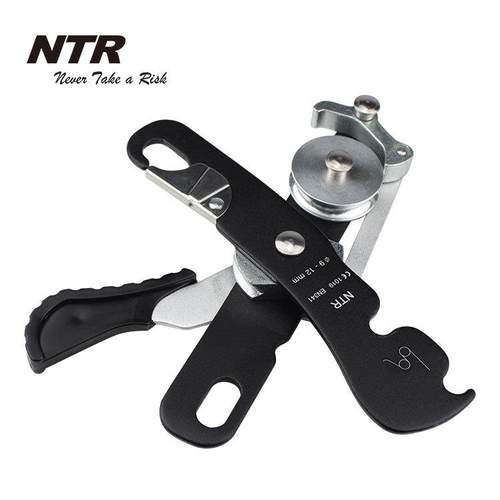 NTR耐特尔攀岩登山用品手控钢索自锁器缓降器高空作业防坠器XF494