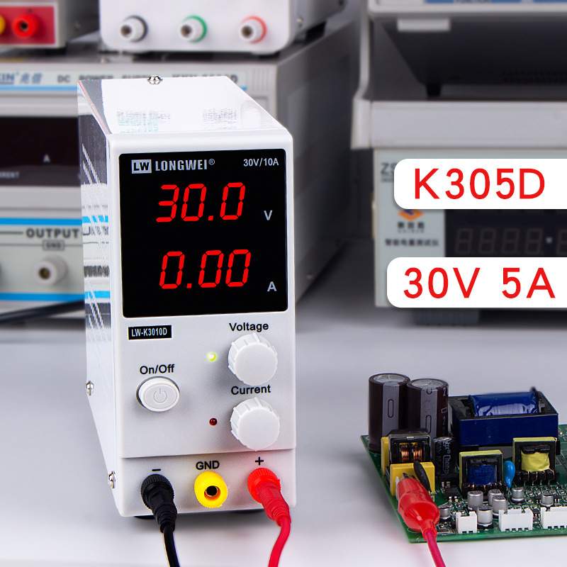 龙威稳压电源LW-K305D迷你直流稳压电源30V5A开关电源305D电源