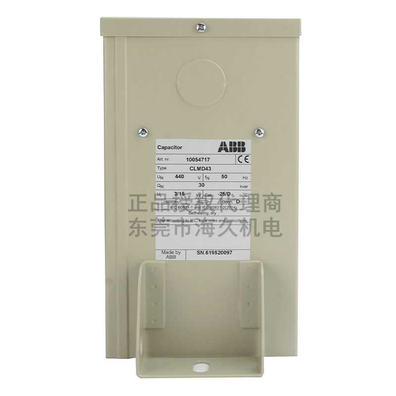 ABB低压系列电容器CLMD63/56.2kvar 440V 50Hz;10077021