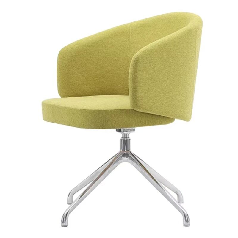 北欧简约时尚餐厅皮会客餐椅酒店桌椅舒适咖啡椅办公接待休闲转椅