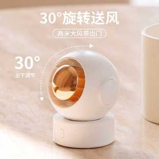 户外迷你懒人挂脖电风扇 2022厂家太空人小风扇 桌面办公小风扇