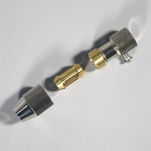 铜夹头万用钻夹四氟棒转接连杆电机联轴器电动搅拌器搅拌棒固定夹