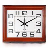 北极星超大静音客厅中式 办公室挂钟网红挂钟挂历挂钟夜光石英钟