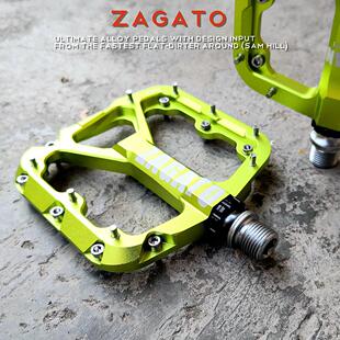软尾登山车脚踏板3轴承公路自行车润滑脚蹬子加强防滑钉BMX脚踏板