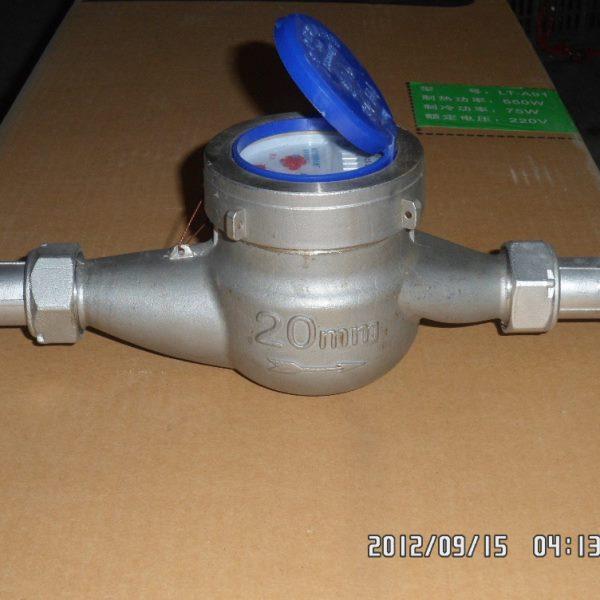 DN50不锈钢数字水表 304丝口水表 不锈钢螺口水表 旋翼式热水表