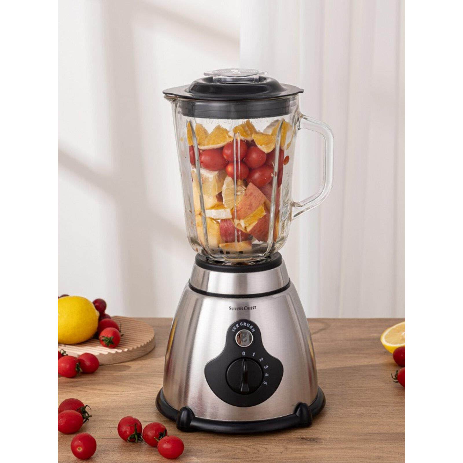 全自动不锈钢破壁机家用大容量搅拌果汁果汁冰沙机磨肉磨肉辅食机