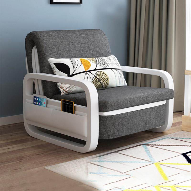 沙发床可伸缩单人床宽80cm 可折叠两用午睡床1米小户型阳台折叠床