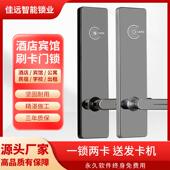 酒店门锁磁卡锁感应锁电子锁智能锁ic卡锁宾馆锁公寓民宿刷卡锁