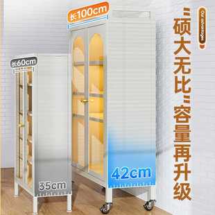 9ZRT厨房多功能置物架落地多层餐边储物柜家用橱柜微波炉收纳柜锅