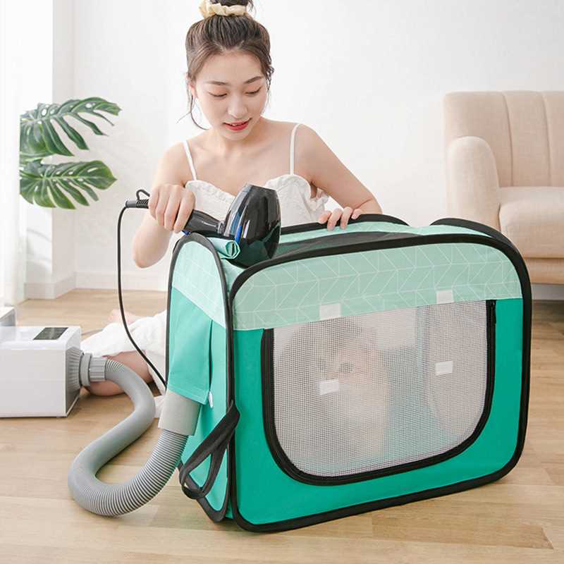 宠物烘干箱猫咪吹毛烘干家用小型吹风机烘干袋狗狗洗澡烘干袋