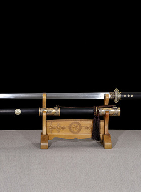 龙泉市刀剑工艺收藏品刻花复古