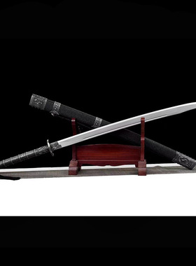 唐横刀苗刀一体高锰钢戚家刀