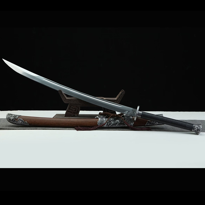 麒麟战刀双手刀绣春刀长款牛尾刀