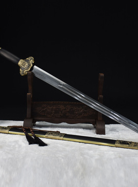 龙泉市刀剑工艺收藏品纯铜包边