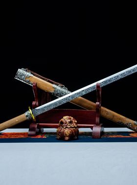 龙泉市刀剑高锰钢防身冷兵器一体