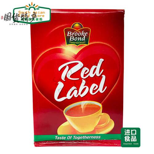 Indian food布鲁克邦德红茶 Black tea 红标茶 Red Label Tea红茶
