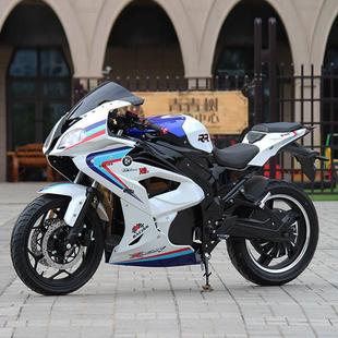 外贸出口电动版宝马款RR电动摩托车跑车双R街车趴赛公路赛重机车