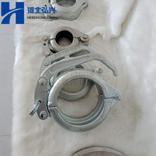 DN125高压锻造快速管卡 泵车压把式快速管卡