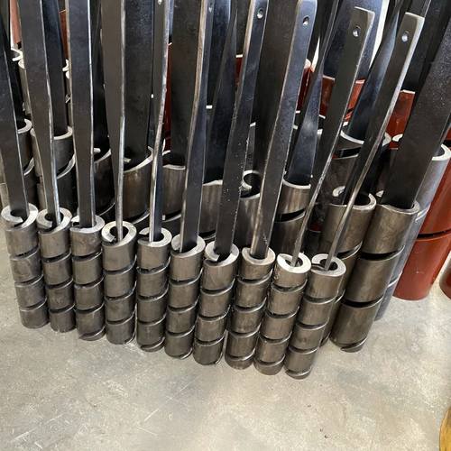 25mm-100mm双螺旋丝专用螺旋衬套筒刀板厂家供应 勾花网机械模具