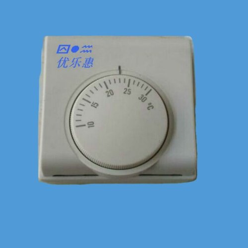 厂家供应中央空调温控器冷暖机械式温控面板房间地暖温度开关旋钮