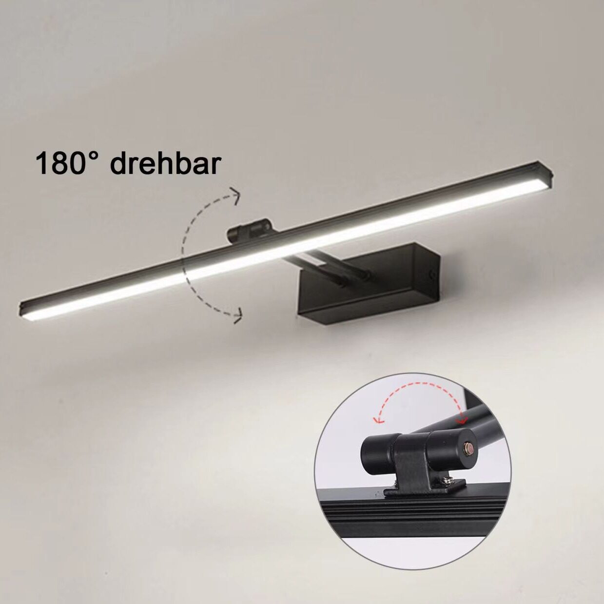 拓荣 浴室卫生间镜前灯LED 现代简约时尚创意北欧镜柜灯 厂家直销