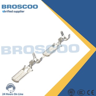 汽车端子片式 防水连接器插件汽车接插件针型插针端子6.3系列