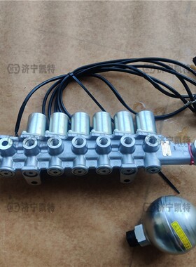 小松PC160-7-8挖掘机配件 电磁阀组21K-60-71211 液压锁旋转锁