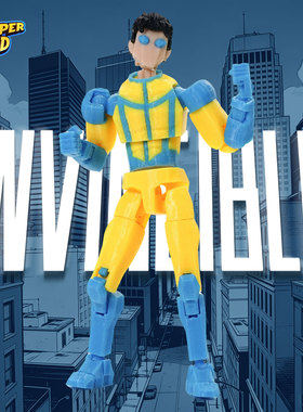 3D打印多关节可动人偶玩具运动服无-敌变种配色手办模型成品摆件