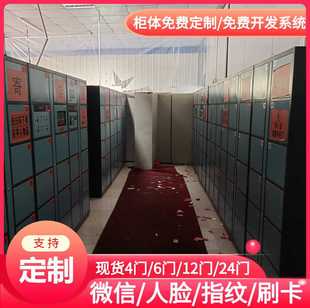 寄存柜 储物柜 智能自编密码 存包柜 超市共享 扫码 刷脸多系统配置