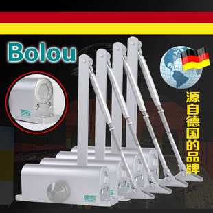 德国博楼062缓冲防火门防盗门液压自动闭门器家用关门器承重85KG